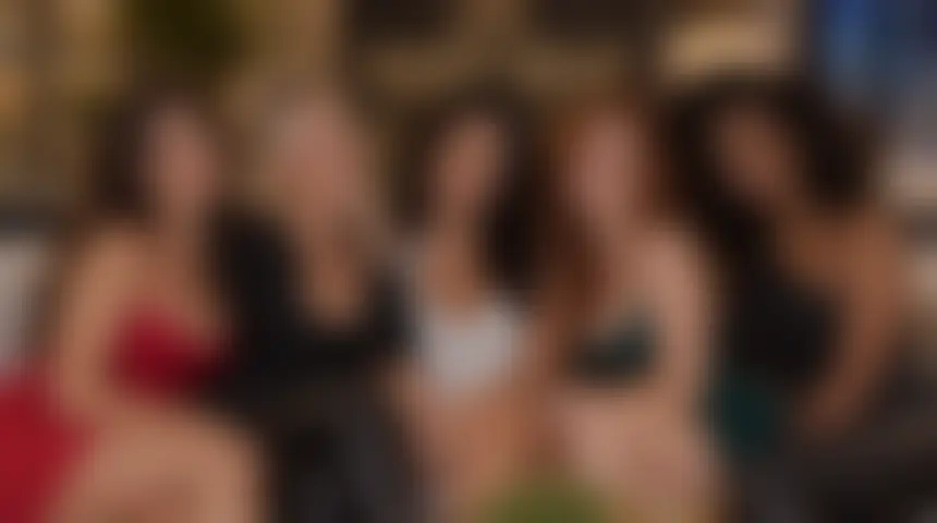 Locked preview of the private gallery with the five women from the Horse Jello shoots